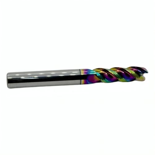 Q-TECH 6MM SOLID CARBIDE 3 FLUTE DLC COATED ENDMILL